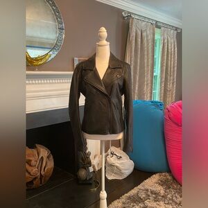 Blank NYC Women’s Medium Vegan Onyx Jacket